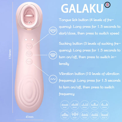 Clitoral Sucker Clitoris Stimulator Nipple Vibrator Sex Toy for Women