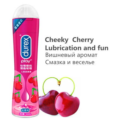 Durex Lubricants Fruit Water Based Lubricant 50ml Massage Orgasm Anal Vaginal Gel Intimate Products Adult Sex Toys For Couples