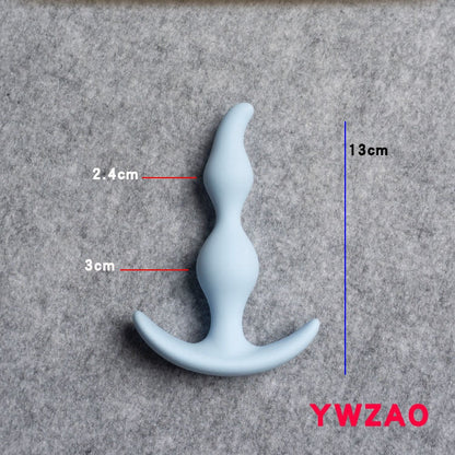 YWZAO Ass ของเล่นผู้หญิงสำหรับผู้ชาย อุปกรณ์อีโรติกซิลิโคนสำหรับผู้ใหญ่ 18 ของเล่น BDSM ก้นใหญ่ เครื่องนวดต่อมลูกหมาก อุปกรณ์เสียบก้น G05