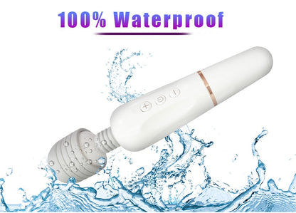 เครื่องนวดตัวไม้กายสิทธิ์ AV อันทรงพลัง ชาร์จ USB เครื่องสั่น G-Spot สำหรับผู้หญิง ของเล่นทางเพศสำหรับผู้หญิง ผลิตภัณฑ์ทางเพศสำหรับผู้หญิง