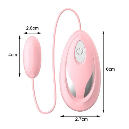 ไวเบรเตอร์ รูปไข่ (Vibrator Egg) ช่วยให้ผ่อนคลายอย่างล้ำลึก ใช้งานง่าย ทำจาก ABS สำหรับนวด G-spot และเป็นอุปกรณ์ช่วยสำเร็จความใคร่สำหรับผู้หญิง