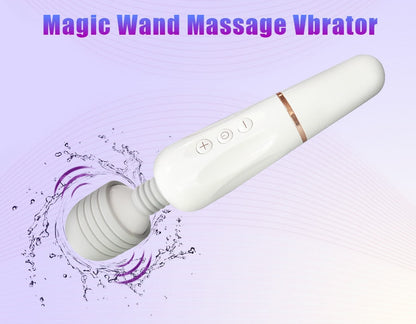 เครื่องนวดตัวไม้กายสิทธิ์ AV อันทรงพลัง ชาร์จ USB เครื่องสั่น G-Spot สำหรับผู้หญิง ของเล่นทางเพศสำหรับผู้หญิง ผลิตภัณฑ์ทางเพศสำหรับผู้หญิง