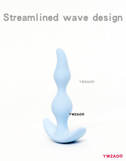 YWZAO Ass ของเล่นผู้หญิงสำหรับผู้ชาย อุปกรณ์อีโรติกซิลิโคนสำหรับผู้ใหญ่ 18 ของเล่น BDSM ก้นใหญ่ เครื่องนวดต่อมลูกหมาก อุปกรณ์เสียบก้น G05