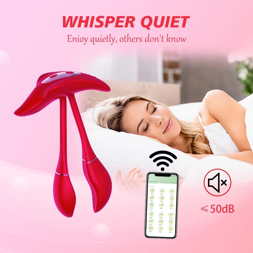 Remote App Control G Spot Vibrator For Women Clitoris Vibrating Massage Female Masturbator