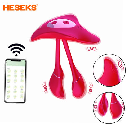 Remote App Control G Spot Vibrator For Women Clitoris Vibrating Massage Female Masturbator