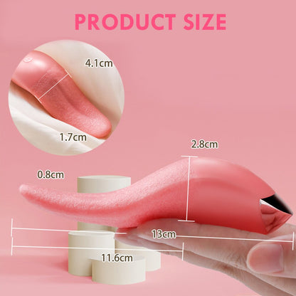 ผู้หญิงลิ้นเลียเครื่องอุ่น G Spot Clitoris ช่องคลอด ทวาร หัวนม กระตุ้นเซ็กซ์ทอยสำหรับผู้หญิง Masturbator