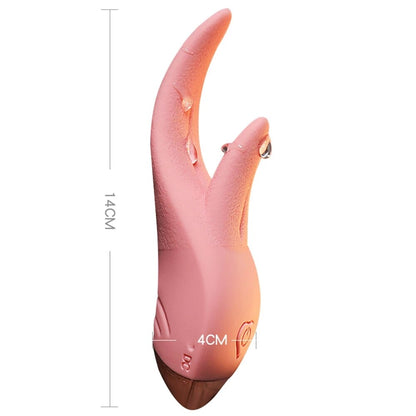 ผู้หญิงลิ้นเลียเครื่องอุ่น G Spot Clitoris ช่องคลอด ทวาร หัวนม กระตุ้นเซ็กซ์ทอยสำหรับผู้หญิง Masturbator