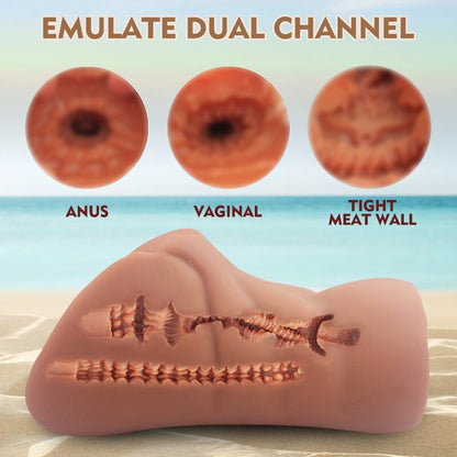 Realistic Masturbator Sex Toy 3D Pocket Pussy Realistic Artificial Vagina Masturbator for Men 18 Adult Toy