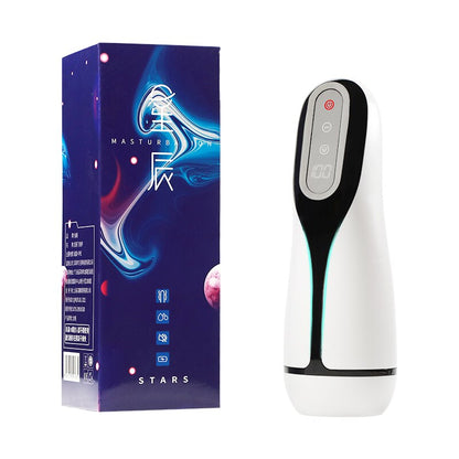 Automatic Male Masturbators 9 Suction and Vibration, Heating, Real Pussy, Vaginas, Adult Male Sex Toys for Men 18+