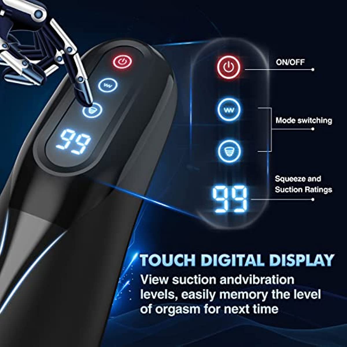 Automatic Male Masturbators 9 Suction and Vibration, Heating, Real Pussy, Vaginas, Adult Male Sex Toys for Men 18+