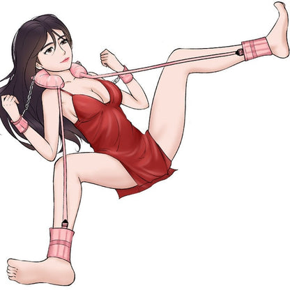SM Bondage Restraints อุปกรณ์ช่วยสำเร็จความใคร่สำหรับผู้หญิงและคู่รัก สายรัดข้อมือ ที่รัดคอ ที่รัดข้อเท้า เกมสำหรับผู้ใหญ่ อุปกรณ์ทางเพศ