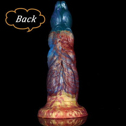 LUUK 6CM Thick Streamer Color Dildo Huge Glans Anal Plug with Powerful Sucker Sex Toys for Women Sexual Fantasy Products