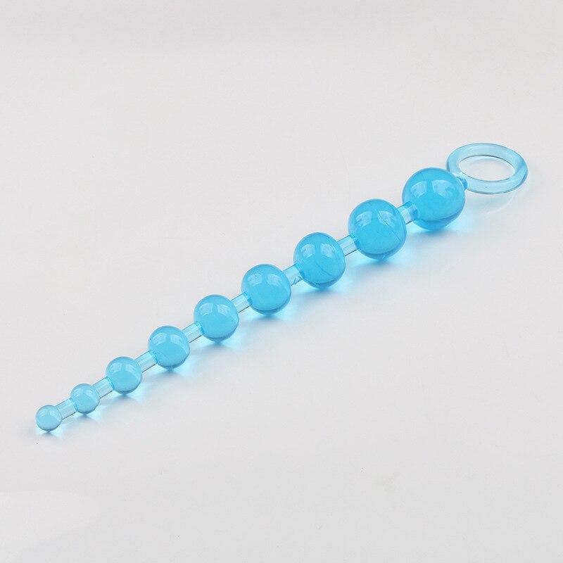 Heart Beads ปลั๊กทวารนุ่มของเล่นทางทวารหนัก ลูกปัดใหญ่ ซิลิโคน กระตุ้นจุด G ปลั๊กเสียบก้น เซ็กซ์ผู้ใหญ่ คู่รัก เซ็กซี่
