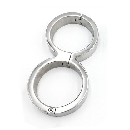 กุญแจมือสเตนเลสสตีลหนัก กุญแจข้อเท้า พันธนาการ BDSM รสนิยม ของเล่นเพศผู้ใหญ่สำหรับผู้หญิง ชุดของเล่นเพศแบบสกรู ร้านค้าเพศ จีน 18+