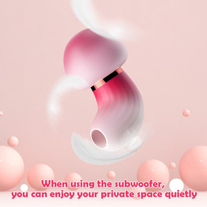 เห็ด Vibrators ไข่ผู้หญิง 6 โหมดการสั่นสะเทือน เซ็กซ์ทอยสำหรับผู้หญิง Strong ดูดแบบพกพา ของเล่นผู้ใหญ่สำหรับผู้หญิง