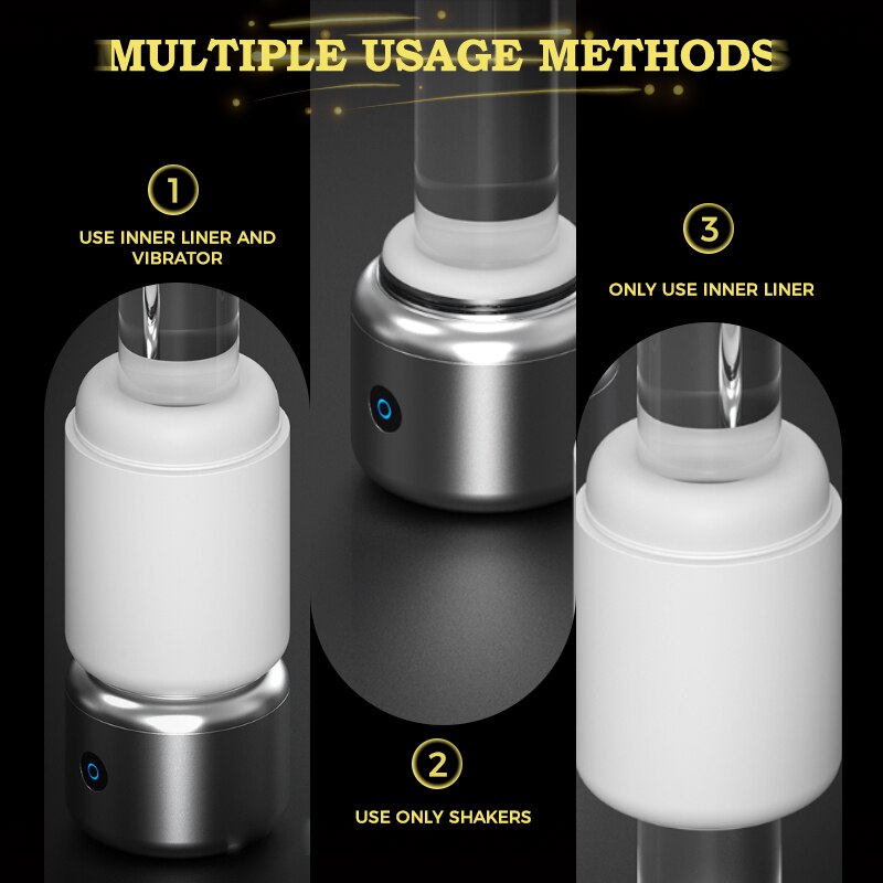 Male Masturbator Automatic Realistic Pussy Cup Orgasm Pocket Pussy Trainer Sex Toy for Men