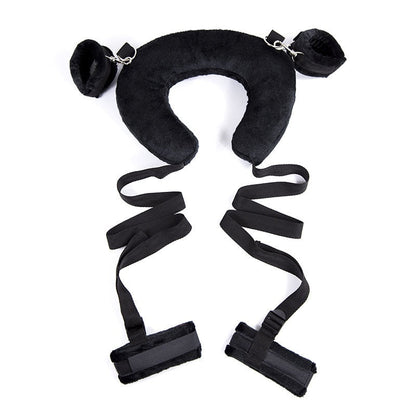SM Bondage Restraints อุปกรณ์ช่วยสำเร็จความใคร่สำหรับผู้หญิงและคู่รัก สายรัดข้อมือ ที่รัดคอ ที่รัดข้อเท้า เกมสำหรับผู้ใหญ่ อุปกรณ์ทางเพศ