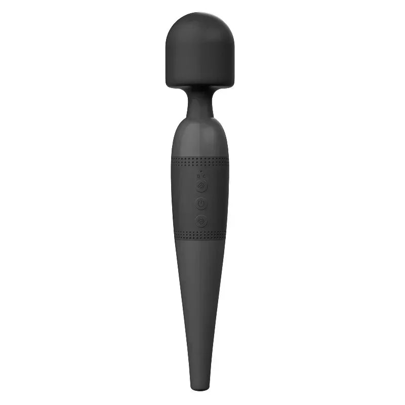 เครื่องสั่นหัวใหญ่สำหรับผู้หญิง ช่วยให้ถึงจุดสุดยอด AV Tongue Magic Wand Massager เครื่องกระตุ้นหัวนมและคลิตอริส อุปกรณ์เซ็กส์ทอยสำหรับผู้หญิง 18+