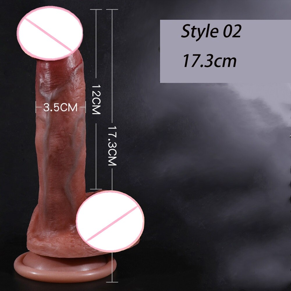 Realistic Big Penis Dildos with Suction Cup for Women Lesbian Toy Big Fake Dick Silicone Masturbation Adult Sex Products