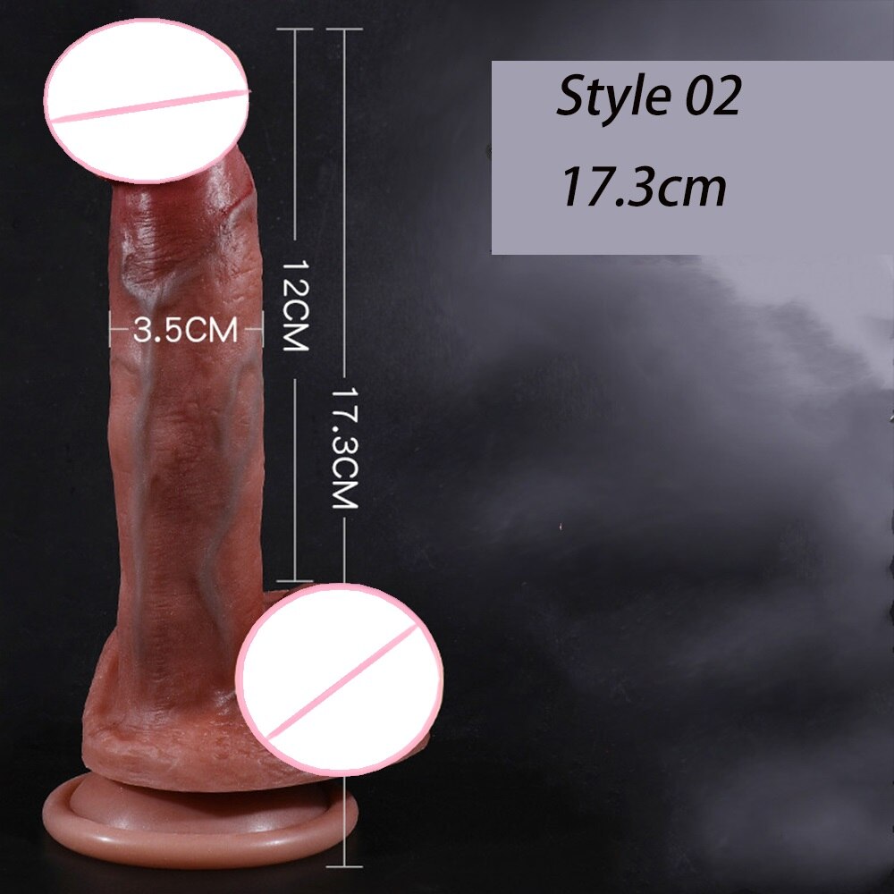 Realistic Big Penis Dildos with Suction Cup for Women Lesbian Toy Big Fake Dick Silicone Masturbation Adult Sex Products