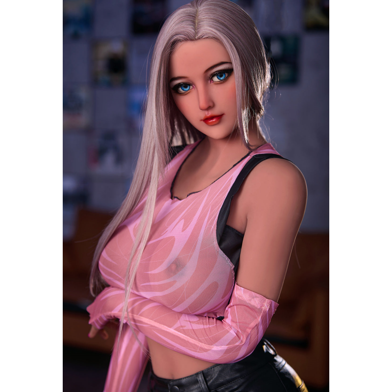 Kinsley หุ่นเซ็กซ์ดอลสาวอเมริกันสุดฮอต ทรงเต้านมใหญ่ TPE สูง 165 ซม. NO.1055