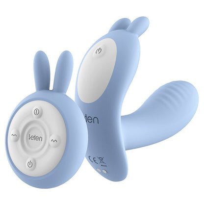 Leten 10 สปีด เครื่องสั่นทำความร้อน นวดคลิตอริส จุด G ไร้สาย ควบคุมจากระยะไกล สวมใส่กับกางเกงชั้นใน ของเล่นทางเพศสำหรับผู้หญิง