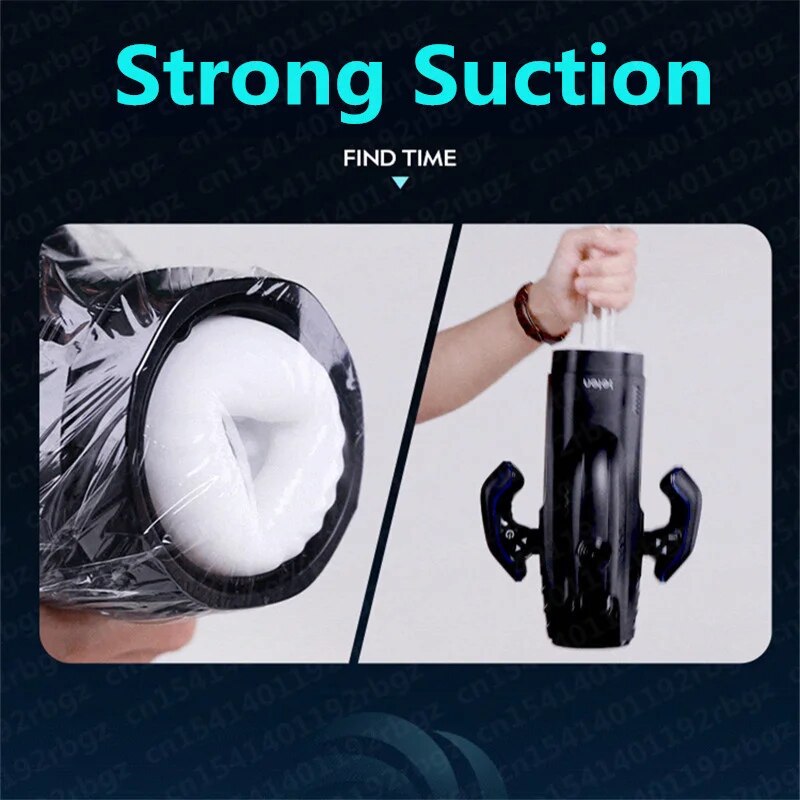 Leten เครื่องกระตุ้นช่องคลอด 3D สำหรับผู้ชาย เซ็กซ์ทอยแบบยืดหดอัตโนมัติ 10 โหมด