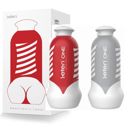 Leten Masturbator สำหรับผู้ชาย ของเล่นสำหรับผู้ชาย ผลิตภัณฑ์ดูดอากาศสามช่องทาง อัตโนมัติเต็มรูปแบบ เสียงครางของผู้หญิง ผิวเสมือนจริงสำหรับผู้ชาย