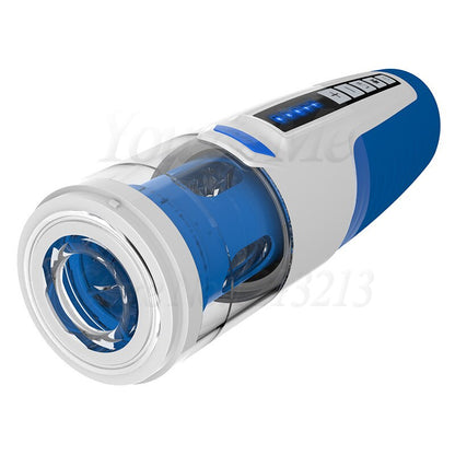 Leten Piston กระบอกมาสเตอร์เบเตอร์ชายแบบยืดหดได้ แบบหมุนได้ ดูดแรง เครื่องสั่น อุปกรณ์สำหรับช่วยสำเร็จความใคร่ด้วยปากสำหรับผู้ชาย เครื่องช่วยสำเร็จความใคร่