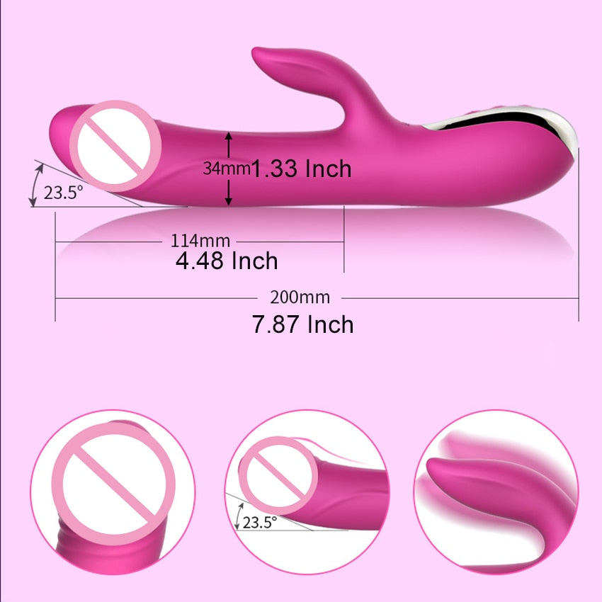 ไวเบรเตอร์สอดใส่จู๋ Dildo Leten Prostate ทำความร้อนได้ กันน้ำได้ แบบสั่นเป็นจังหวะรูปทรงแท่งนวดอวัยวะเพศชาย ทำจากซิลิโคน