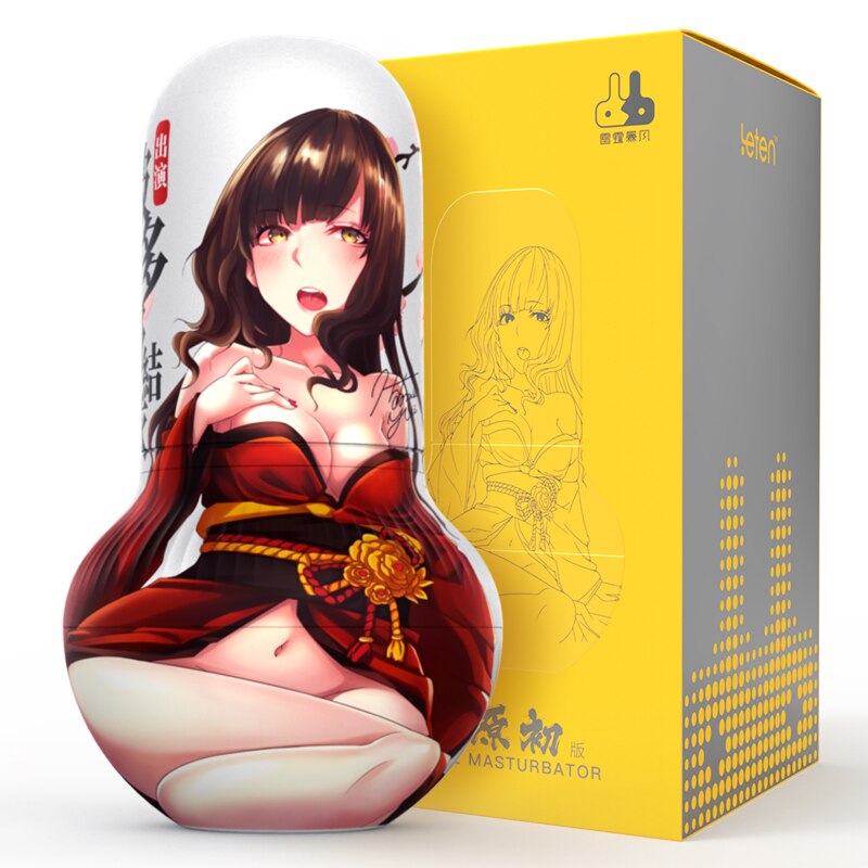 Leten Sexy Toys ช่องคลอดชาย เครื่องช่วยสำเร็จความใคร่ ช่องคลอดถ้วยสุญญากาศสำหรับผู้ชาย การออกกำลังกายเพื่อความทนทาน ออรัลเซ็กส์ ถ้วยญี่ปุ่นสำหรับผู้ใหญ่ 18+