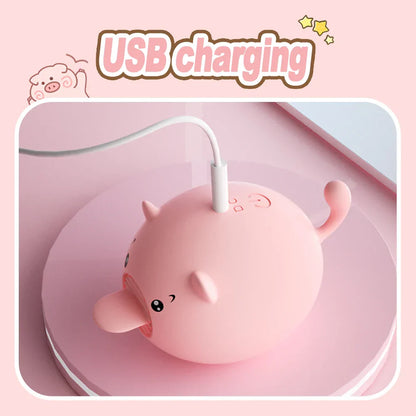 MINI หมูลิ้นเลีย Vibrator อุปกรณ์กระตุ้น G-spot สำหรับผู้หญิง 10 โหมด ชาร์จได้ เพื่อความสุขอย่างรวดเร็ว ...