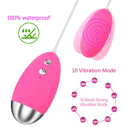 Man Nuo 10 Speed Egg Vibrator Sex Product รีโมทควบคุมไข่สั่น ของเล่นทางเพศสำหรับผู้หญิง แรงสั่นสะเทือนสูง