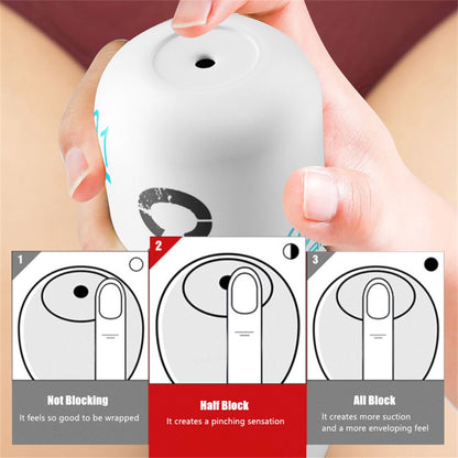 Male Masturbator Cup สำหรับชายอวัยวะเพศชายนวดอมควยเครื่องจริงช่องคลอดปาก Anal สูญญากาศพ็อกเก็ตหี Masturbation ถ้วยเซ็กซ์ทอย