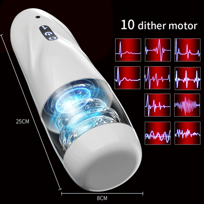 Automatic Rotating Male Orgasm Masturbator Pocket Pussy Adult Masturbation Tools Sex Toy for Men Realistic Vagina