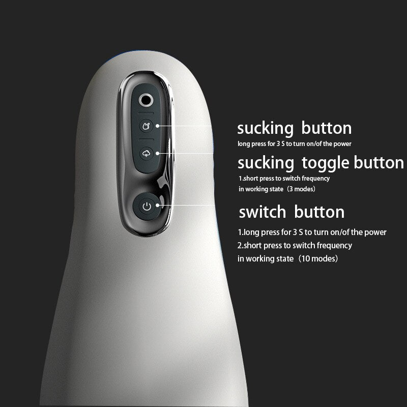Automatic Male Masturbator Sucking Cup Realistic Vacuum Vagina Adult Toy for Men Sucker Vibrator Oral Sex