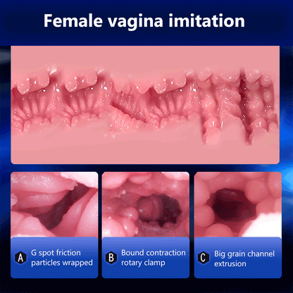 อัตโนมัติชาย Masturbator คัพจริงไข่สั่นพ็อกเก็ตหีอมควยเครื่องเซ็กซ์ทอยสำหรับผู้ชาย Masturbator ถ้วยสินค้าสำหรับผู้ใหญ่