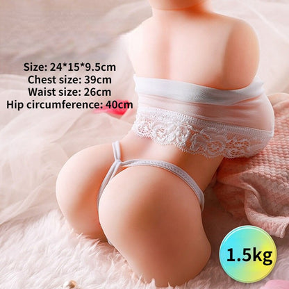 Sexy Female Half-Body Big Boobs Ass Masturbator Cup Realistic Love Doll Adult Toys Real Vaginas for Men Anal Male