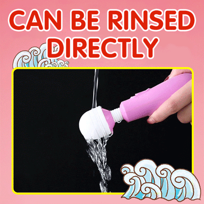 Mini AV Wand Tumbler Vibrator สำหรับหญิง อุปกรณ์ช่วยกระตุ้นอารมณ์ทางเพศหญิงแบบพกพา กระตุ้นหัวนมและคลิตอริส อุปกรณ์ช่วยสำเร็จความใคร่สำหรับผู้ใหญ่
