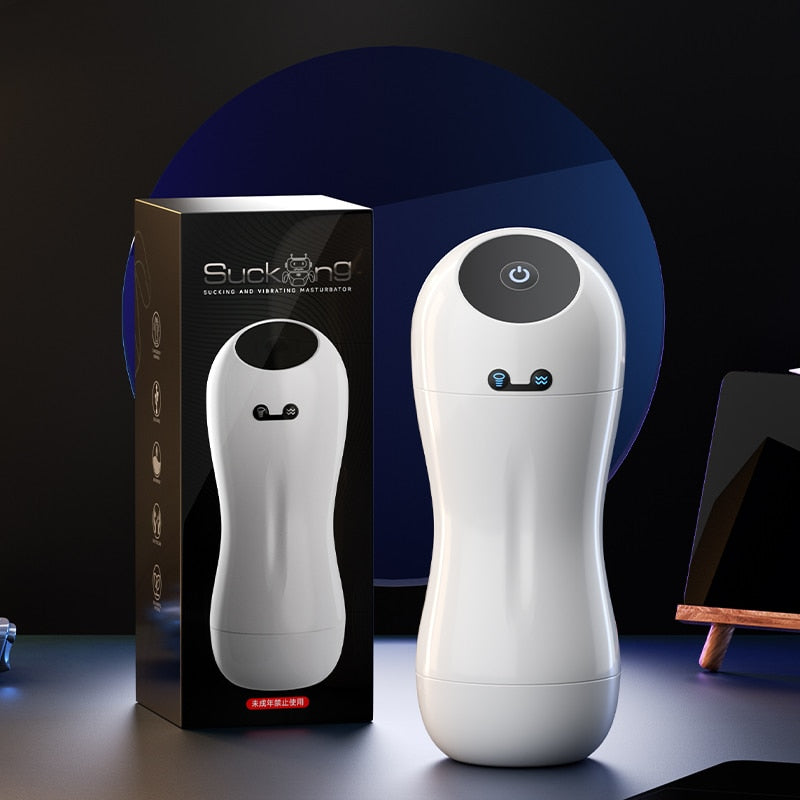 แอประบบทำความร้อนอัตโนมัติอัจฉริยะแบบถ้วยช่วยตัวเองสำหรับผู้ชาย Xiao Bai Suction อุปกรณ์ช่วยตัวเองแบบสั่นสะเทือนอัตโนมัติสำหรับผู้ชาย