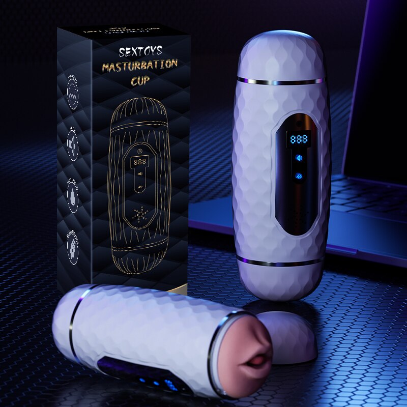 Double-sided penis counter for men, sex toys, adult products, masturbator cups for self-pleasure