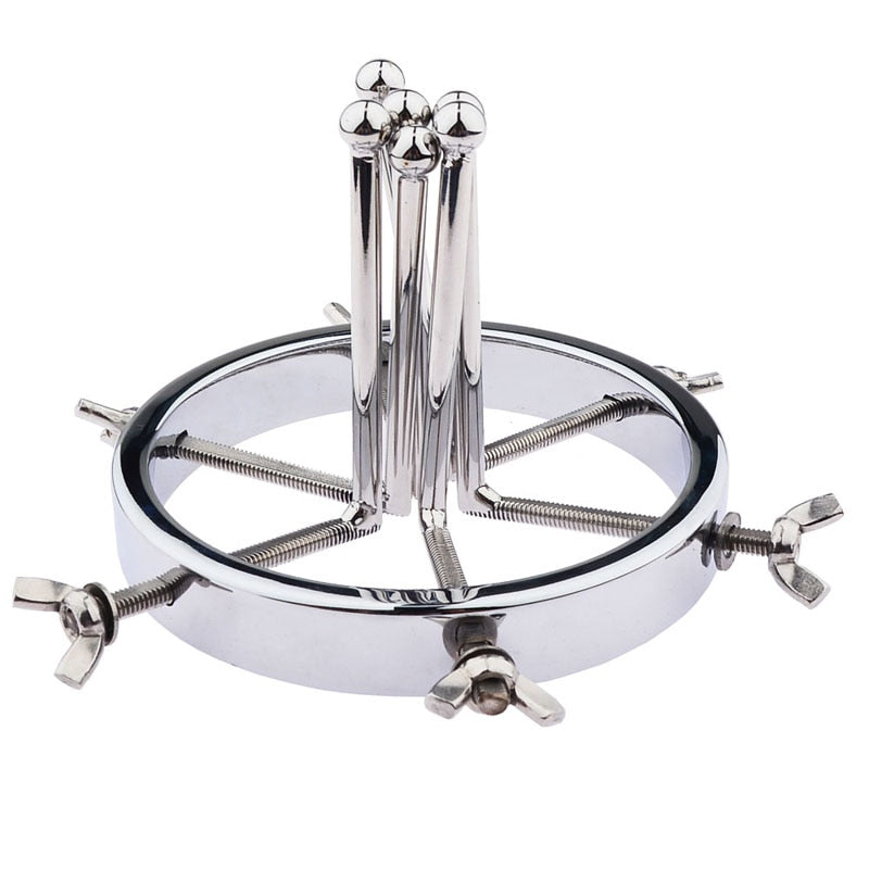 New Vaginal Speculum/Metal Anal Dilator Vaginal Dilator Clip Adjustable Size Anal Plug Adult Sex Toys Female Male Couples