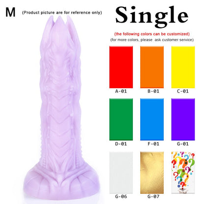 Nothosaur Soft Anal Plug Ovipositor Dildo Penis ไม่มีไข่ Dildo แฟนตาซี ลูกบอลช่องคลอด Buttplug สำหรับผู้ชาย ผู้หญิง ของเล่นทางเพศ ของเล่น BDSM