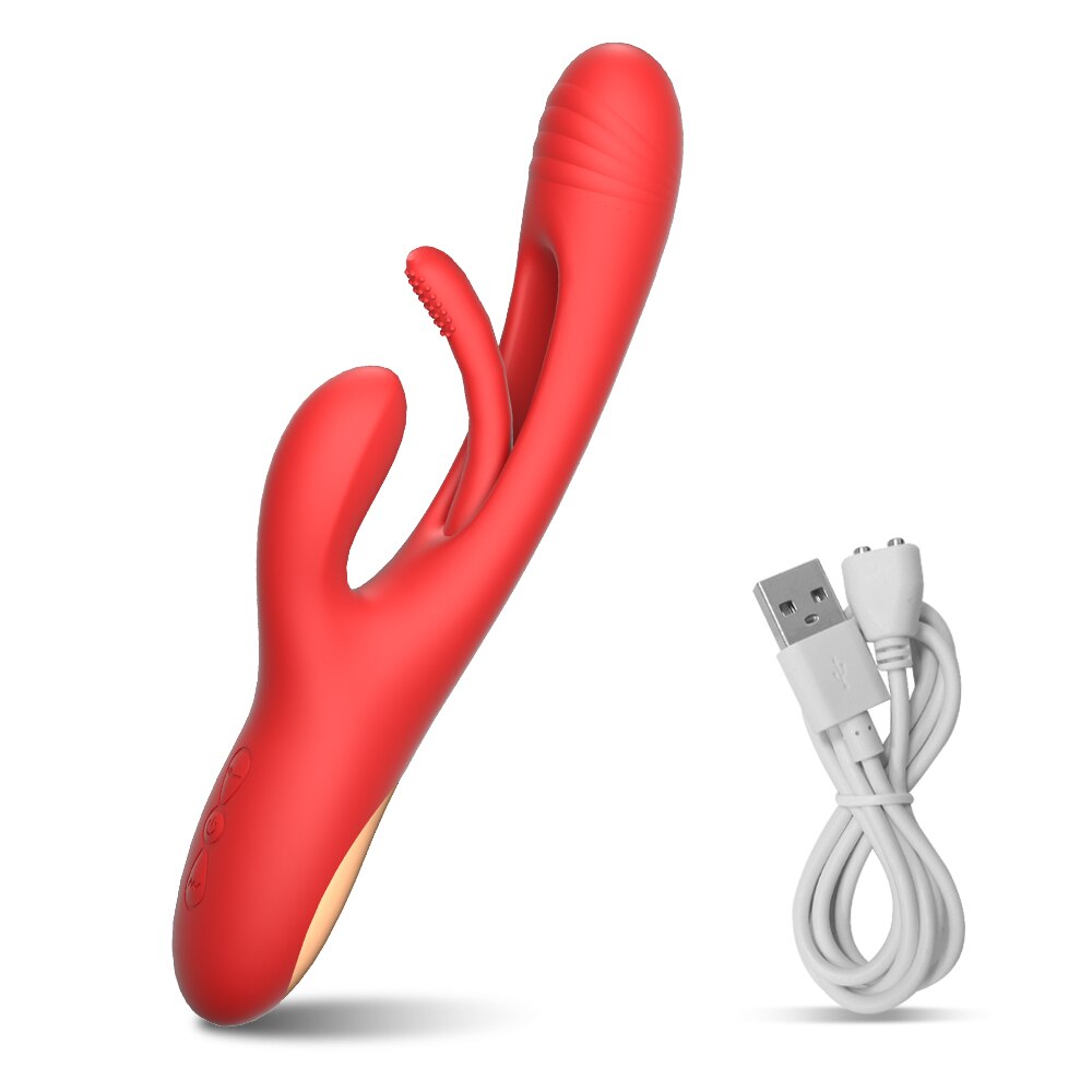เครื่องนวดกระตุ้นคลิตอริส กระต่ายแบบสั่น G-spot สำหรับผู้หญิง ของเล่นทางเพศสำหรับผู้หญิง เครื่องช่วยสำเร็จความใคร่ สินค้าสำหรับผู้ใหญ่