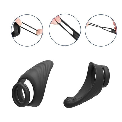 Penis ring, couple ring, delay ejaculation scrotum tie ring, sex toy for men, erection, prostate massage