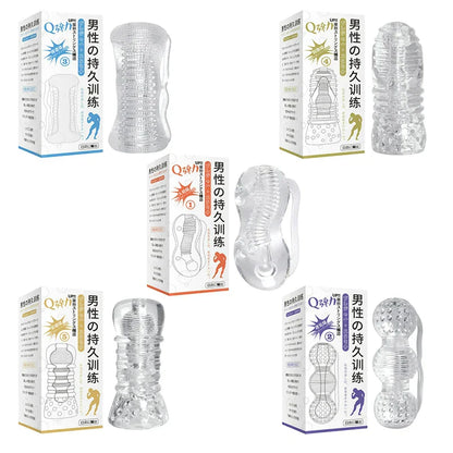 Penis Trainer ช่องคลอดเทียมเหมือนจริง อวัยวะเพศหญิง ผลิตภัณฑ์สำหรับผู้ใหญ่ ขยายใหญ่ ชะลอการหลั่ง อุปกรณ์ทางเพศสำหรับผู้ใหญ่สำหรับผู้ชาย เครื่องช่วยสำเร็จความใคร่