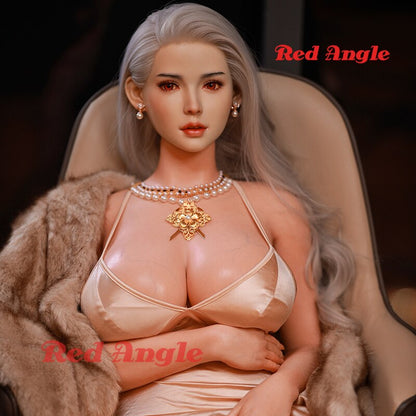 Red Corner Silicone Doll Full Hair Implant Platinum Silicone Big Breast Love Doll Vagina Anal Toys Anime Male