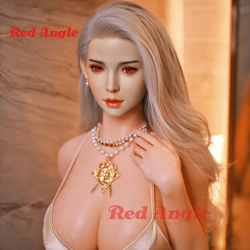Red Corner Silicone Doll Full Hair Implant Platinum Silicone Big Breast Love Doll Vagina Anal Toys Anime Male