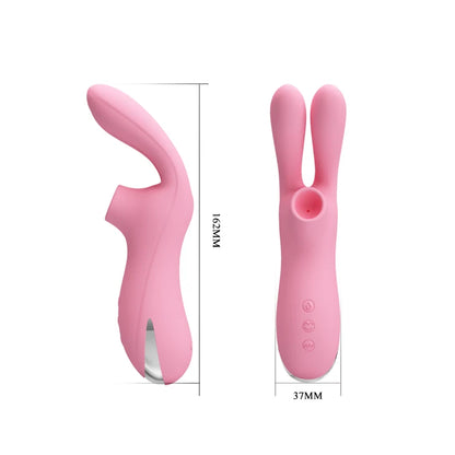 เครื่องดูดสั่น Pretty love จุกนมดูดกระตุ้นปุ่มกระสัน G-Spot 7 สปีด สำหรับผู้หญิง อุปกรณ์ทางเพศสำหรับผู้ใหญ่