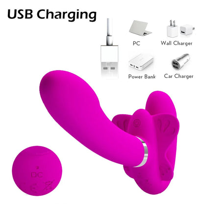 Wireless Vibrator for Women, 12-Level Vibrating Wireless Vibrator for Lesbian Sex Toys